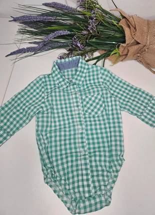 Camisa Bebe verde cuadros, talla 3 a 6 meses, brand: Local, condizioni: Nuovo senza cartellino, taglia: 3-6 mesi / 62 cm, €6.00, €7.00 include la Protezione acquisti