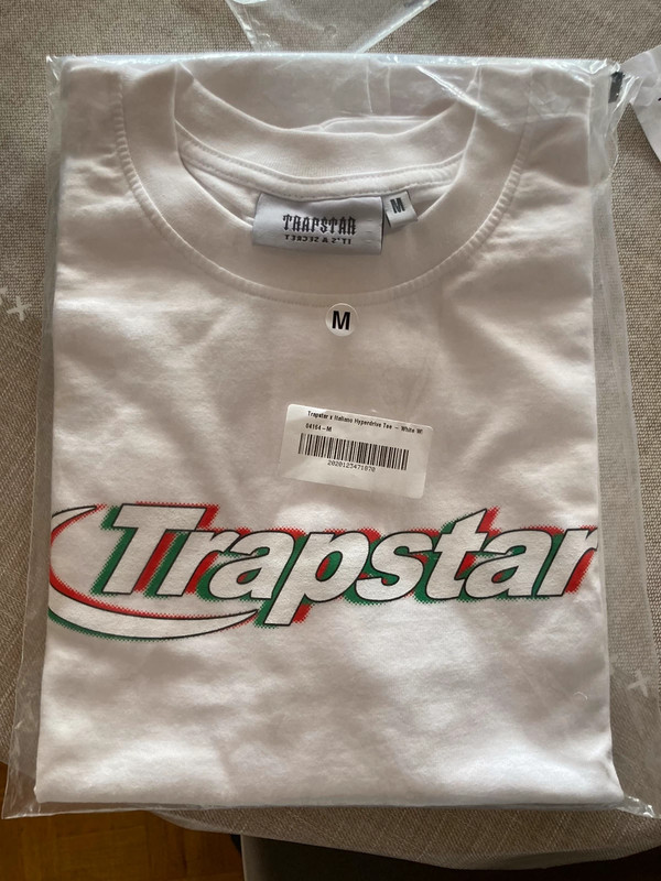 T-shirt trapstar x italia blanc