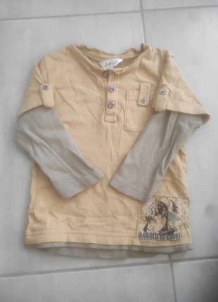 Polo manches longues, brand: Kid Kanai, condition: Good, size: 18-24 months / 86 cm, €2.00, €2.80 includes Buyer Protection