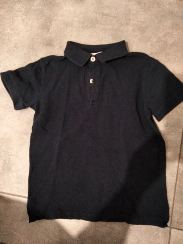 Polo bleu marine zara 1