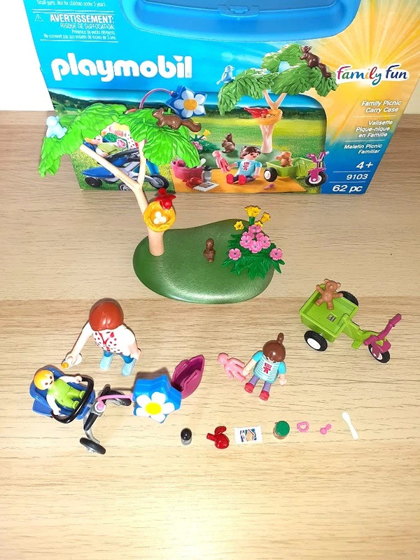 Playmobil 9103 Valise Pique nique en Famille