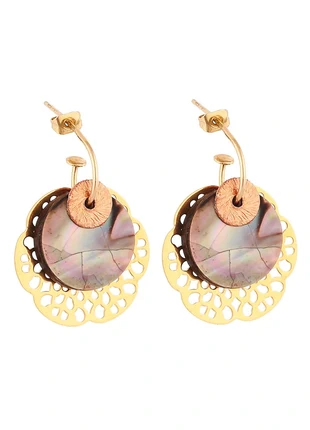 Parelmoer oorbellen, brand: smyck, condizioni: Nuovo con cartellino, €14.00, €15.40 include la Protezione acquisti