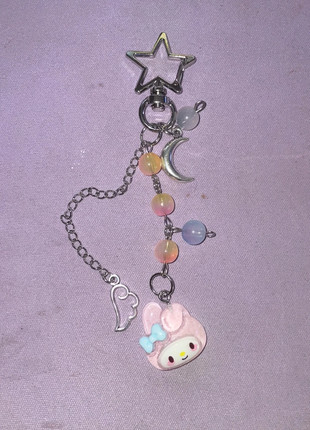 Porte-clés my melody fait main sanrio, marque: Sanrio, état: Neuf avec étiquette, 5,00 €, 5,95 € Protection acheteurs incluse