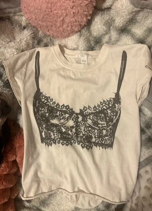 White T Bra, brand: Full Tilt, condition: Very good, size: 8 / M, $5.00, $5.95 includes Buyer Protection