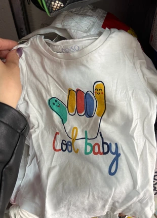 T-shirt neonato, marque: In Extenso, état: Très bon état, taille: 6-9 mois / 68 cm, 3,50 €, 4,38 € Protection acheteurs incluse