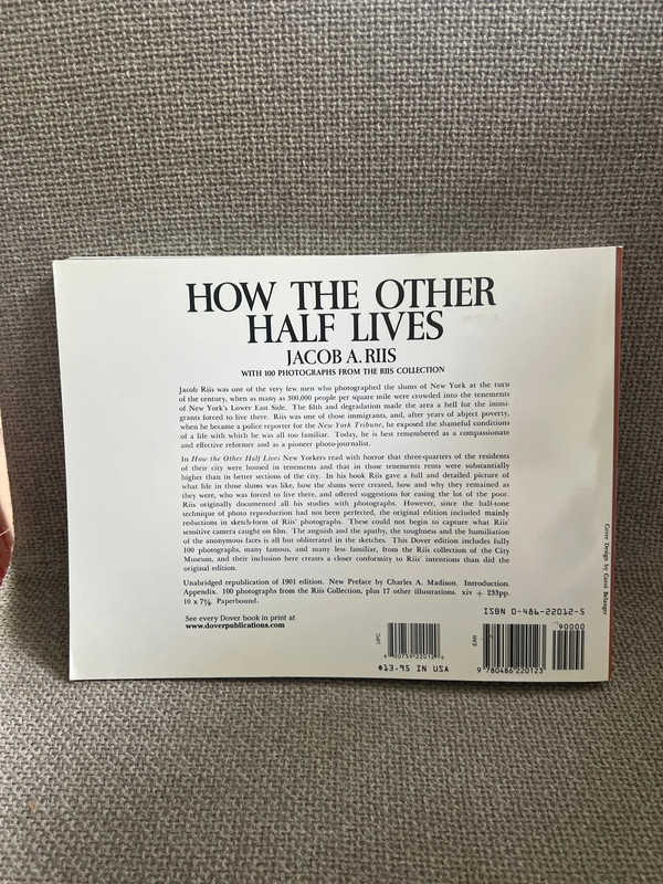 How the other half lives by Jacob A Riis 2