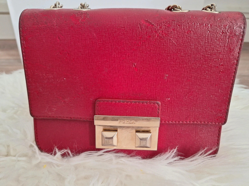 Sac furla discount rouge
