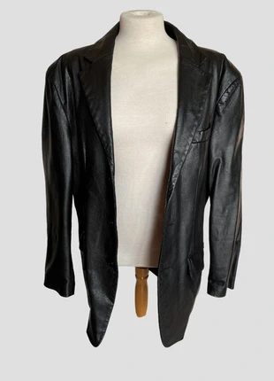Vintage Faux Leather Jacket, merk: Vintage Dressing, staat: Goed, maat: L / 40 / 12, € 12,00, € 13,30 inclusief Kopersbescherming