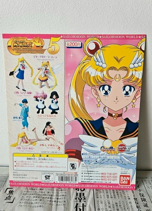 Sailor Moon - Gashapon World 5 2003 completo, marca: Bandai, estado: Muito bom, tamanho: Tamanho único, €65.00, €68.95 inclui Proteção do Comprador