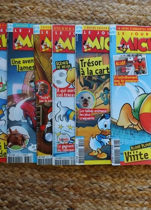 Lot de 6 magazines " Le Journal de Mickey" , marque: Le Journal de Mickey, état: Bon état, taille: Taille unique, 3,00 €, 3,85 € Protection acheteurs incluse
