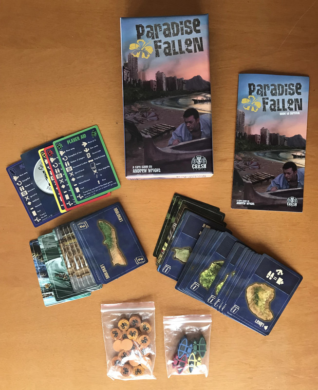 Paradise Fallen - Gioco da tavolo - Board Game - Crash Games - 2013 3