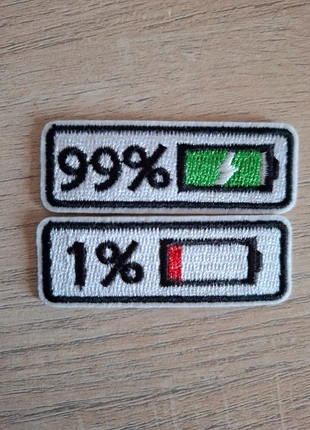 Set patch termoadesive livello batteria, marque: Patch, état: Très bon état, taille: Taille unique, 12,00 €, 13,30 € Protection acheteurs incluse