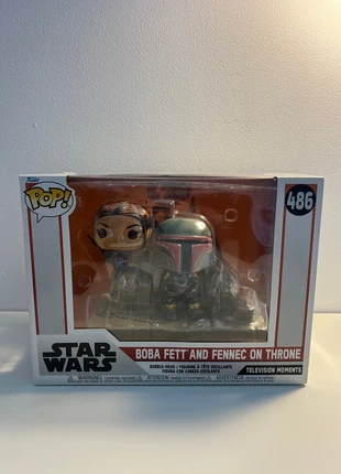 Funko pop, Boba fett and fennec on throne 486, brand: Funko, condition: New with tags, size: Preemie, up to 44cm, €12.99, €14.34 includes Buyer Protection
