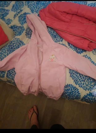 Giubotto leggero con stampa gattino, brand: Bambina, condition: Very good, size: 7 years / 122 cm, €3.00, €3.85 includes Buyer Protection