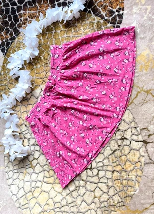 Jupe trapèze fleurie rose fille taille 8ans 🎈🎈, estado: Bom, tamanho: 8 anos / 128 cm, €3.50, €4.38 inclui Proteção do Comprador Pro