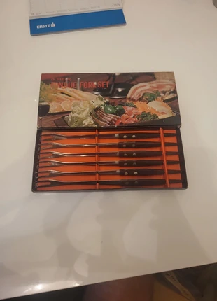 6 Piese Fondue Fork Set Stainless Steel, marke: Sonstiges, zustand: Sehr gut, 10,00 €, 11,20 € inklusive Vinted-Käuferschutz
