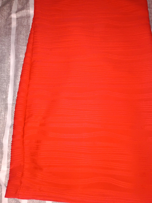 Vestido rojo talla S 5