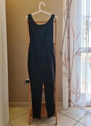 Tuta nera elegante. Taglia L / IT 44 / EU 40, marque: Italian Style, état: Neuf sans étiquette, taille: L / 40 / 12, 1,00 €, 1,75 € Protection acheteurs incluse