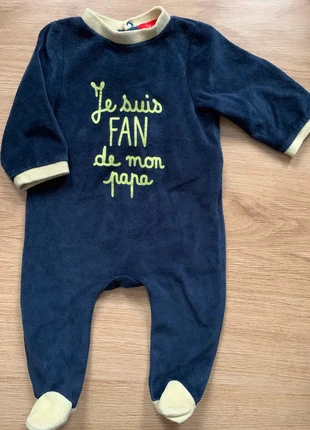 Pyjama grenouillère , merk: Tissaia, staat: Heel goed, maat: 6-9 maanden / 68 cm, € 1,90, € 2,70 inclusief Kopersbescherming