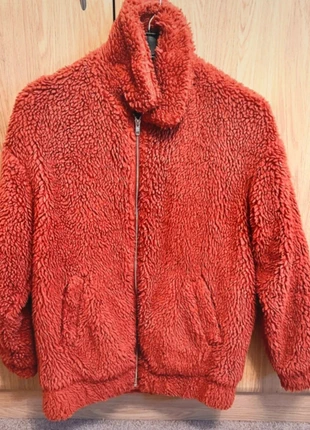 New Look XXS Burnt Orange Fleece Zip Up Fleece Jacket, brand: New Look, condition: Very good, size: XXS / UK 2, £6.00, £7.00 includes Buyer Protection