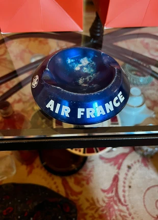 Cendrier Air France vintage en aluminium, brand: Air France, condition: Satisfactory, €9.00, €10.15 includes Buyer Protection