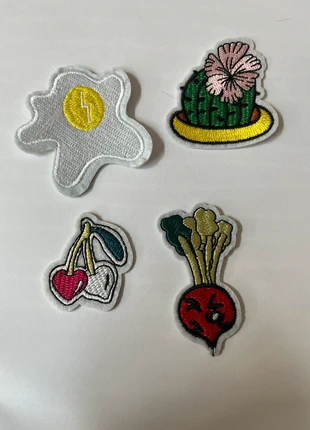 Iron on patch bundle- Food, condition: New without tags, £2.50, £3.33 includes Buyer Protection