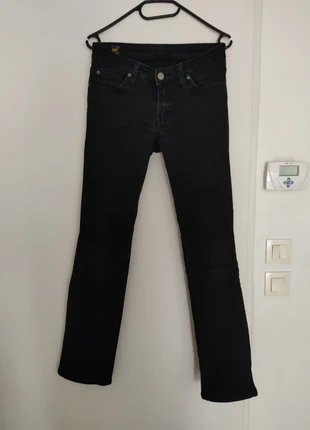Jeans Lee noir, taille basse, w26L31, brand: Lee, condition: Very good, size: S / 36 / 8, €6.00, €7.00 includes Buyer Protection