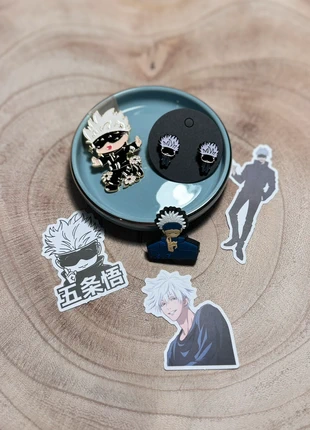 Gojo Satoru fanset, merk: Jujutsu Kaisen, staat: Nieuw met prijskaartje, € 12,00, € 13,30 inclusief Kopersbescherming Pro