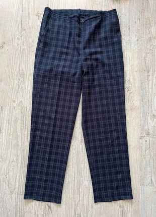 Weite elegante Hose, kariert in navy blay, brand: Sonstiges, condizioni: Ottime, taglia: M / IT 42 / EU 38, €4.00, €4.90 include la Protezione acquisti