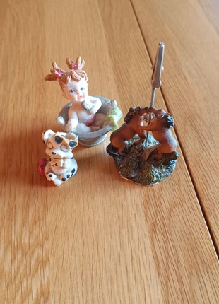3 petites figurines, condition: Good, size: One size, €1.50, €2.28 includes Buyer Protection