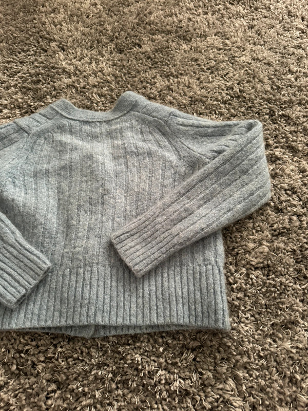 Blue Cropped Sweater 3