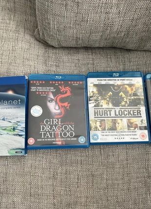 Blu-ray dvds frozen plant complete series the dark knight hurt locker girl with dragon tattoo, condition: Very good, £2.00, £2.46 includes Buyer Protection