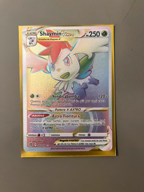 Carte Pokémon Shaymin V - Vinted