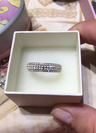 Anello in acciaio inossidabile e strass , marque: Acciaio, état: Neuf sans étiquette, taille: 21 mm, 3,00 €, 3,85 € Protection acheteurs incluse