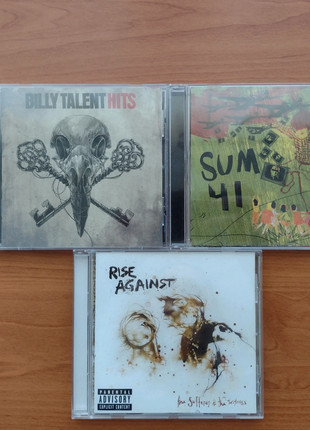 Obrázek k inzerátu: Płyty Billy Talent, Sum 41, Rise Against