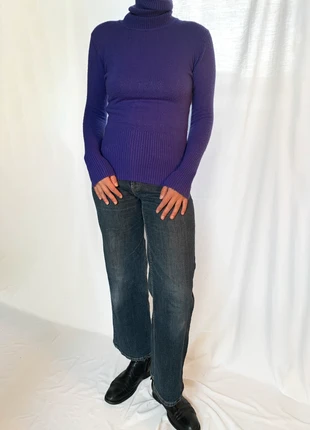 Col roulé violet, état: Bon état, taille: M / 38 / 10, 12,00 €, 13,30 € Protection acheteurs incluse