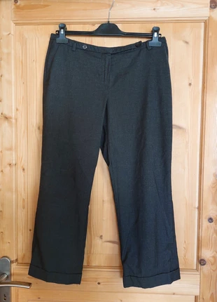 Pantalon 3/4 en toile gris Camaïeu taille 40, brand: Camaïeu, condition: Very good, size: L / 40 / 12, €4.00, €4.90 includes Buyer Protection