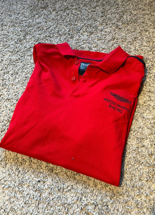 Polo Hackett Aston Martin Racing rouge logo XL, marque: Aston Martin, état: Très bon état, taille: XL, 19,99 €, 21,69 € Protection acheteurs incluse