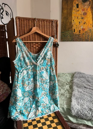 Vintage blue slip dress, brand: Vintage Dressing, condition: Good, size: M / 10, £12.00, £13.30 includes Buyer Protection