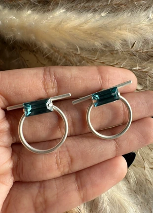 Minimal Silver Hoop Earrings, condition: New without tags, £4.50, £5.43 includes Buyer Protection Pro