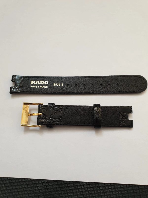 Rado Strap 16mm Croc Grain Leather Watch Strap Vinted