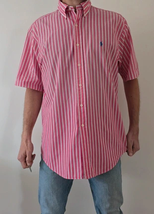 Chemise Polo Ralph Lauren Homme Rose à Rayures L Classique Indémodable Chic Vintage état Parfait, marke: Polo Ralph Lauren, zustand: Sehr gut, größe: L, 29,80 €, 31,99 € inklusive Vinted-Käuferschutz