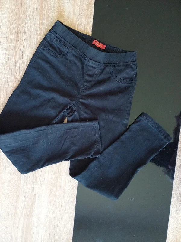 Pantalon jegging noir fille 8 ans - photo numéro 9