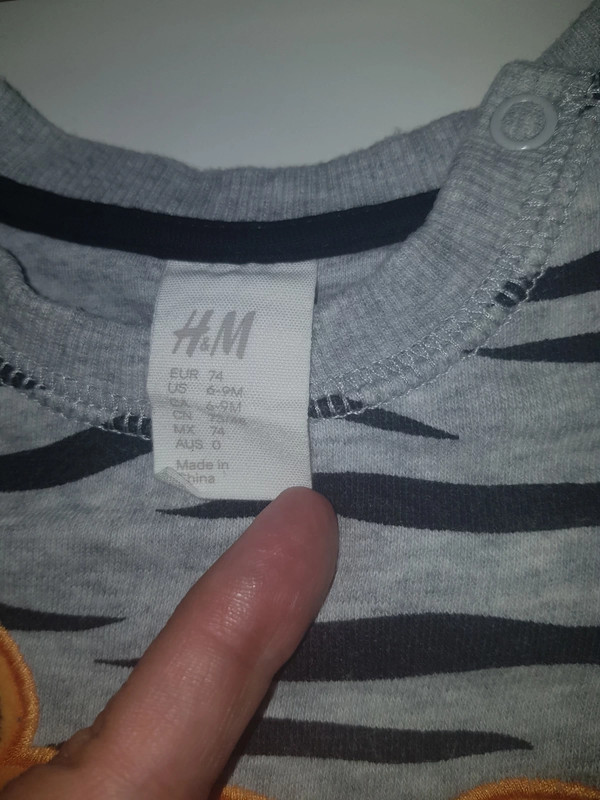 Tallas bebé h&m hotsell