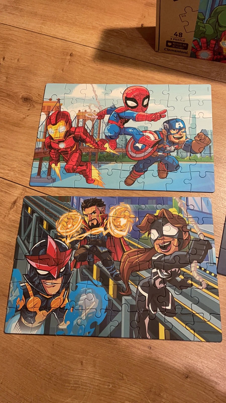② Coffret puzzle Marvel Spider-Man (3x48 pièces) — Jouets