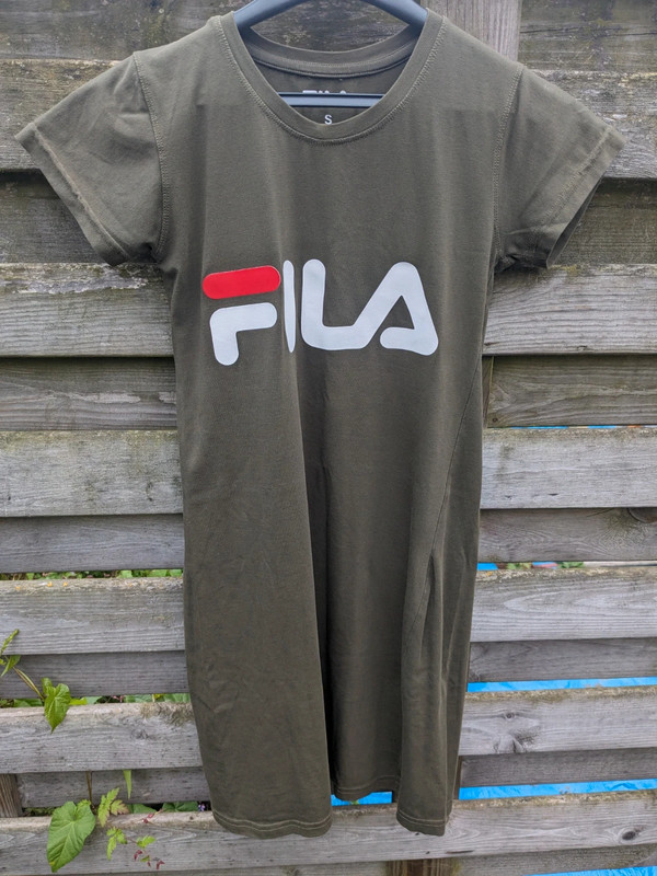 Robe verte kaki Fila taille S 1