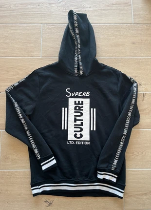 Hoodie Modern Culture noir L homme (64B971), brand: modern culture, condition: Good, size: L, €4.99, €5.94 includes Buyer Protection Pro