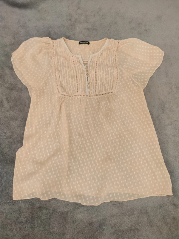 Blusa beige Mássimo Dutti 1