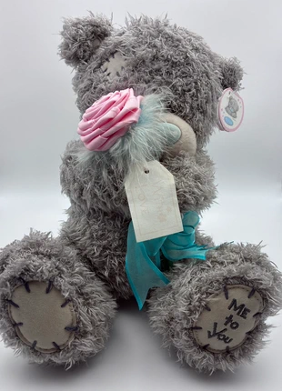 Me to You 9-inch Teddy Bear Blue Nose Tatty Grey Plush Toy VGC With Rose & Tag, brand: Carte Blanche, condition: Very good, size: One size, £5.95, £6.73 includes Buyer Protection