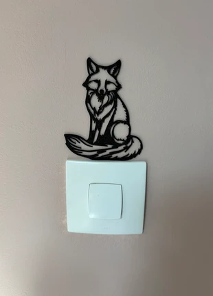 Décoration prise ou interrupteur renard, merk: Impression, staat: Heel goed, € 3,50, € 4,38 inclusief Kopersbescherming Pro